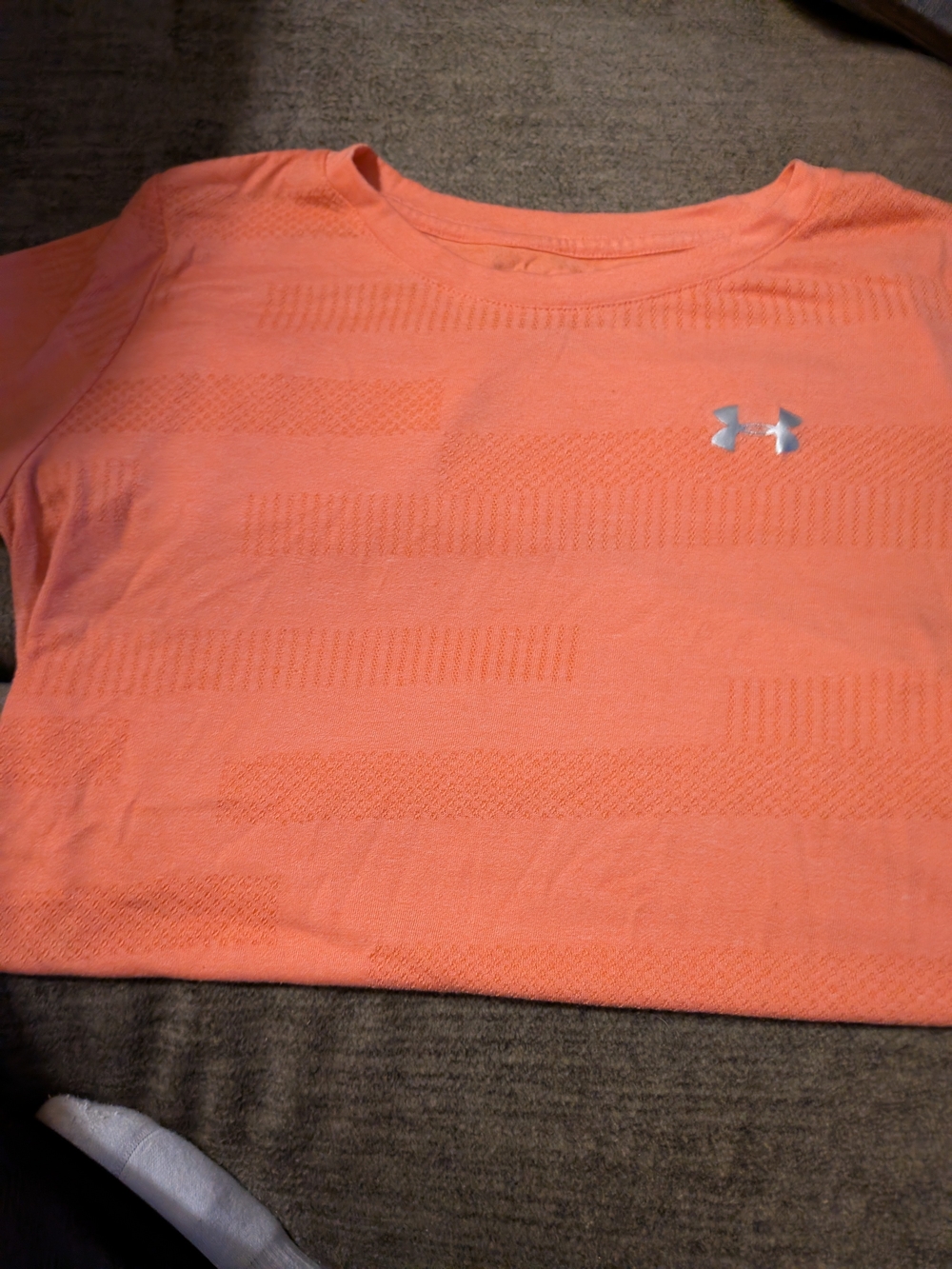 Under Armour Coral Performance Short Sleeve Tee